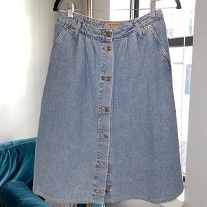 Zara washed Jean skirt